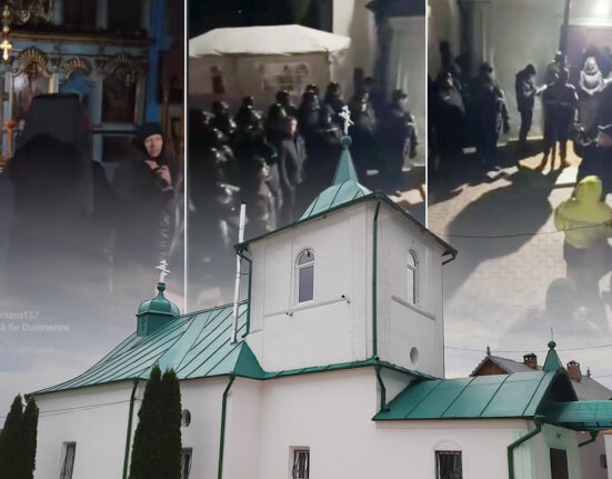 VIDEO Preoți și enoriași ai bisericii subordonate Patriarhiei Ruse au atacat un lăcaș de cult monument istoric din Republica Moldova. Ciocniri cu Poliția / De la ce a plecat conflictul ortodox