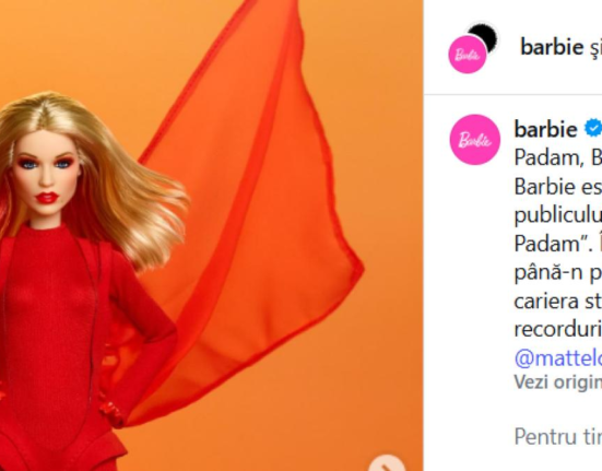 Mattel lansează o păpușă Barbie inspirată de Kylie Minogue