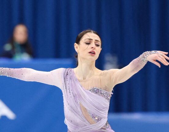 Americanii au intervievat-o pe Julia Sauter după exercițiul spectaculos de la programul liber: ”Wow! Nu m-am gândit niciodată la așa ceva”