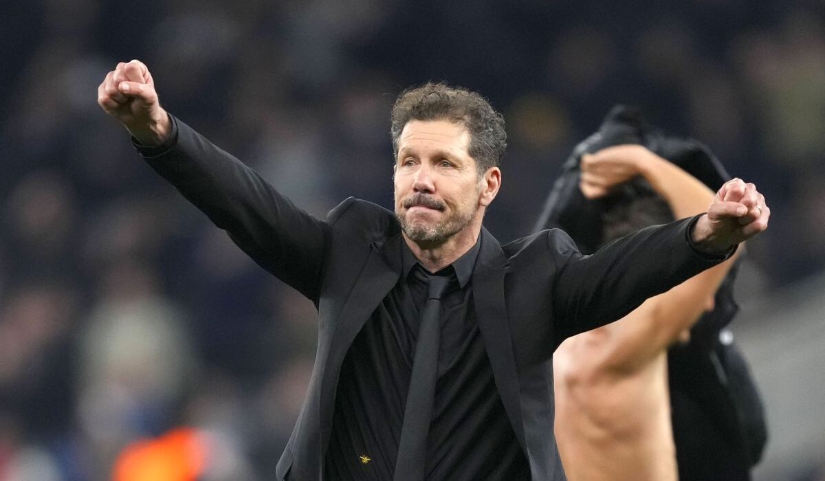 Diego Simeone l-a scos în față pentru evoluția din meciul cu Spurs: „A fost fenomenal!”