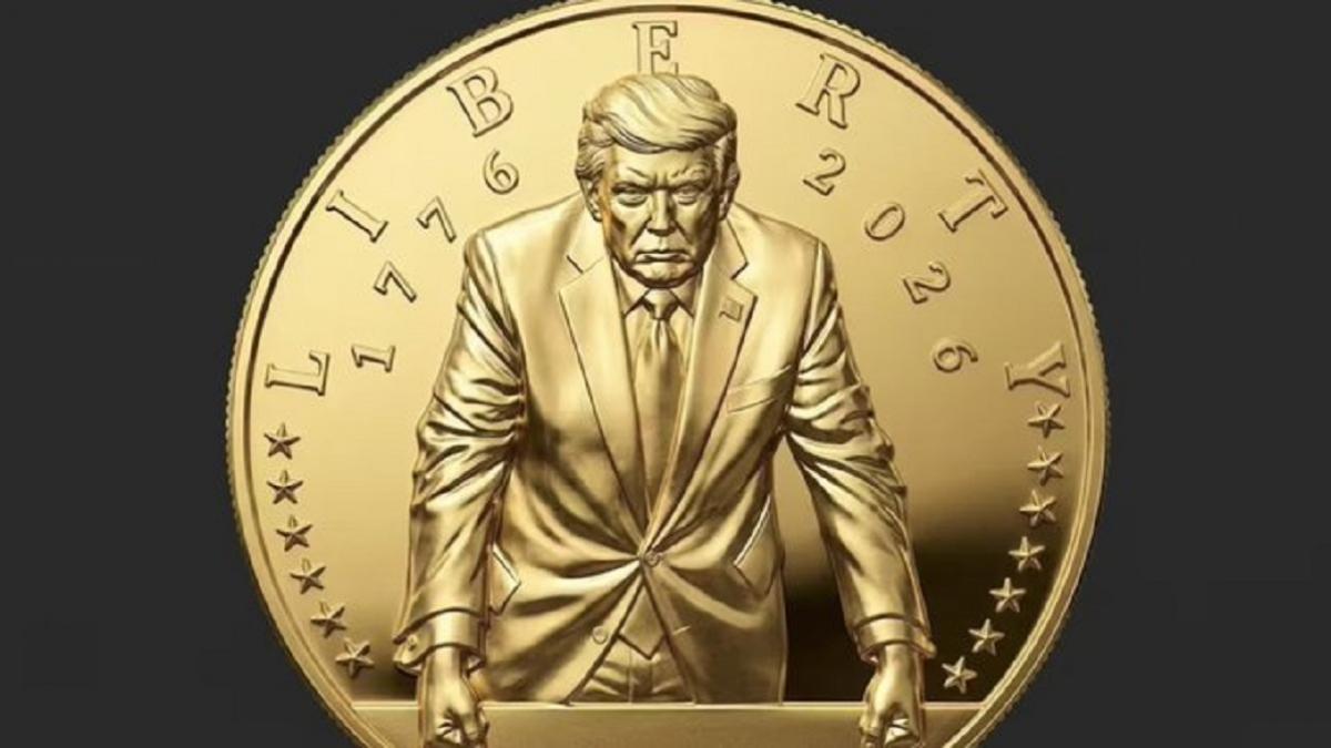 Trezoreria SUA aprobă baterea unei monede de aur cu efigia lui Trump
