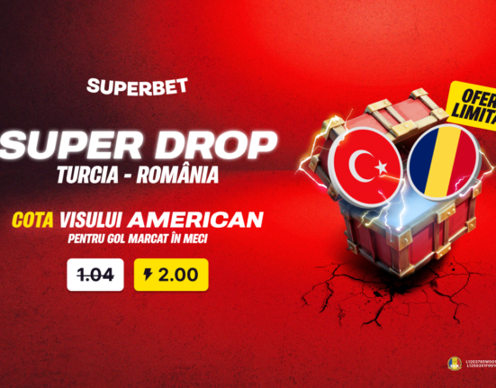 Super Drop marca Superbet: cotă 2.00 pe gol marcat în Turcia