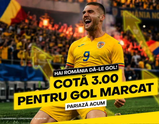Giveaway la Fortuna: cotă 3.00 pentru gol marcat de România