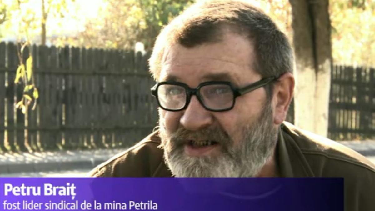 A murit Petru Braiț, liderul minerilor, inculpat alături de Ion Iliescu și Miron Cozma