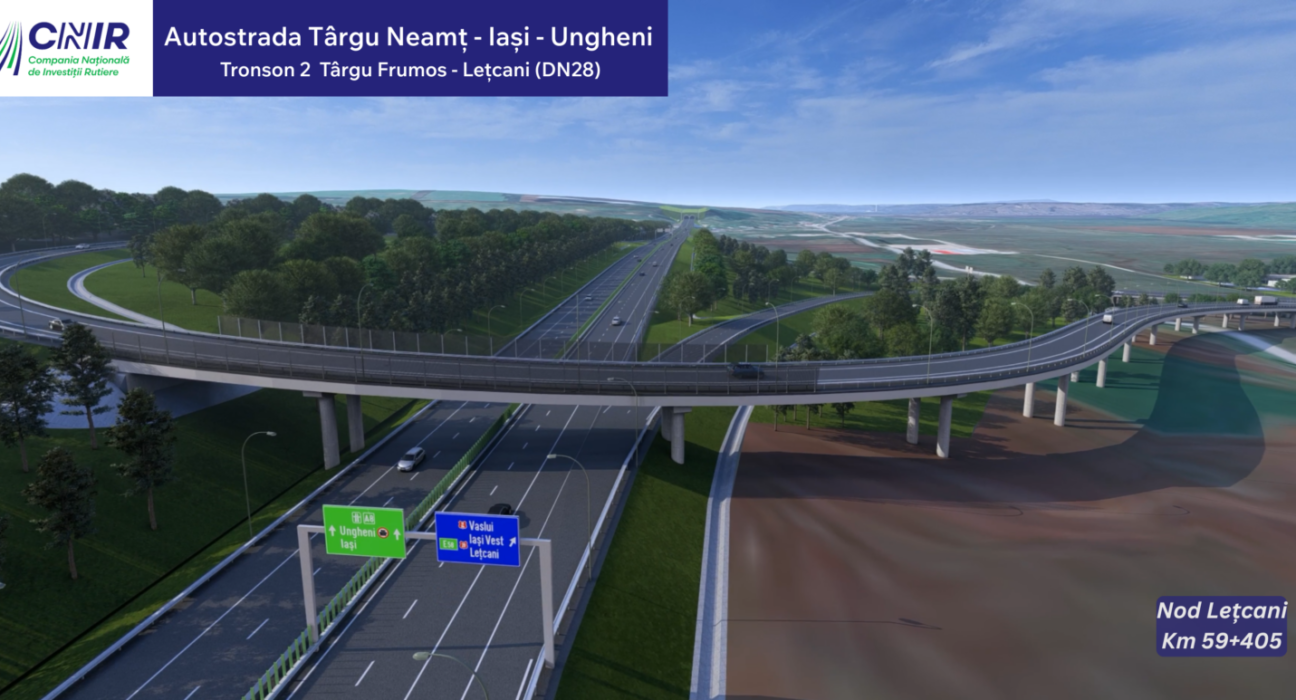 VIDEO Autostrada „Unirii” A8: Tronsonul care ajunge la Iași va fi realizat de un constructor român / Când va fi gata și ce bucată va fi tratată cu prioritate