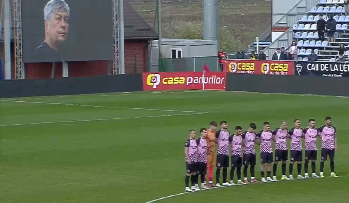 Gest superb la Voluntari! Jucătorii Corvinului Hunedoara, gest onorabil pentru Mircea Lucescu