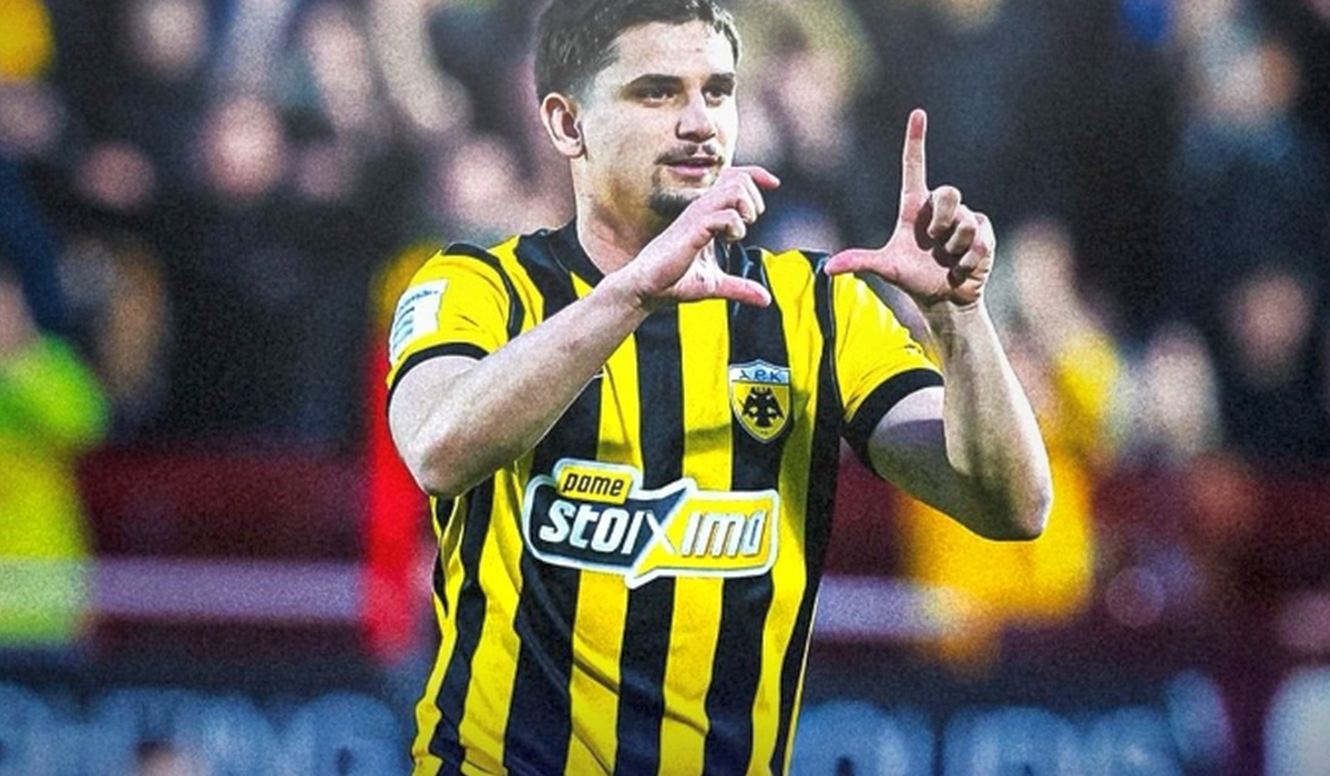 Gest de suflet pentru Mircea Lucescu, după ce a marcat în AEK Atena