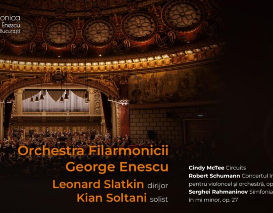 Dirijor laureat a șase premii Grammy, Leonard Slatkin, la pupitrul Orchestrei Filarmonicii George Enescu în concertele din 23 și 24 aprilie