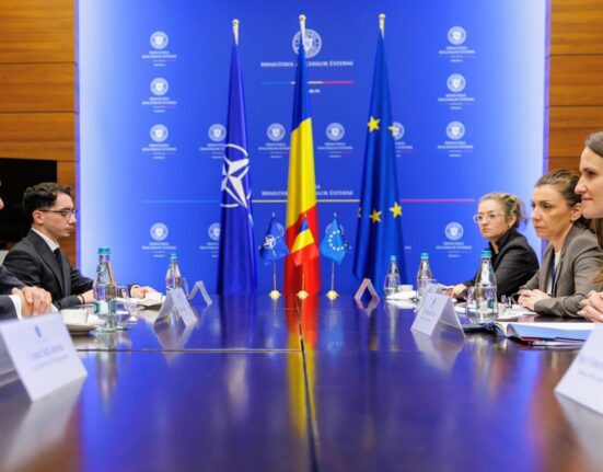 Oana Țoiu și șeful Comitetului Militar al NATO, discuții despre securitatea Flancului Estic și incidentele cu drone în România