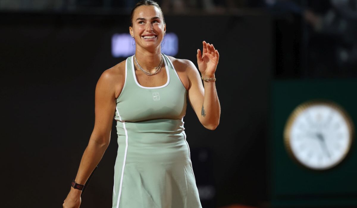 Aryna Sabalenka, victorie în două seturi în turul secund de la Roma! Urmează duelul cu Sorana Cîrstea