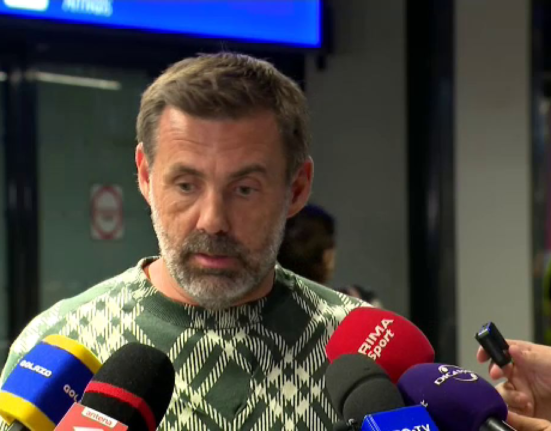 Zeljko Kopic, emoționant la aeroport: ”Când am venit aici, nu era nimeni! Acum, e plin de jurnaliști. E o vorbă în România”