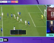 Nemaivăzut! Gol anulat pentru ofsaid în 90+13 în Portugalia