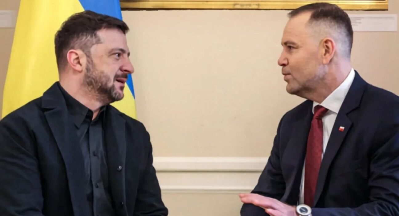 Discuție importantă de peste o oră între Zelenski și președintele Poloniei, în plină criză diplomatică