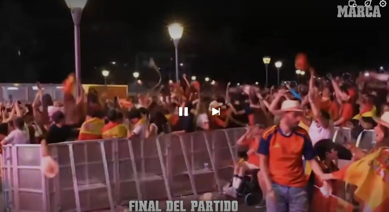 Nebunie pe străzile Spaniei după victoria în fața Franței. Cum se pregătesc ibericii pentru finală