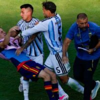 Bătaie după finala Cupei Mondiale, Spania -0! Scene ireale