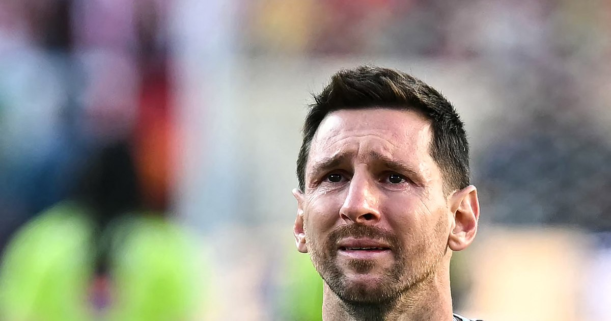 Imaginea deznădejdii. Messi, cu ochii în lacrimi după ce Argentina a pierdut Cupa Mondială