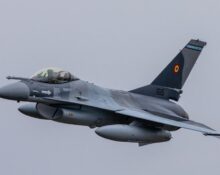 O nouă dronă doborâtă în spațiul aerian al României, de către același pilot român