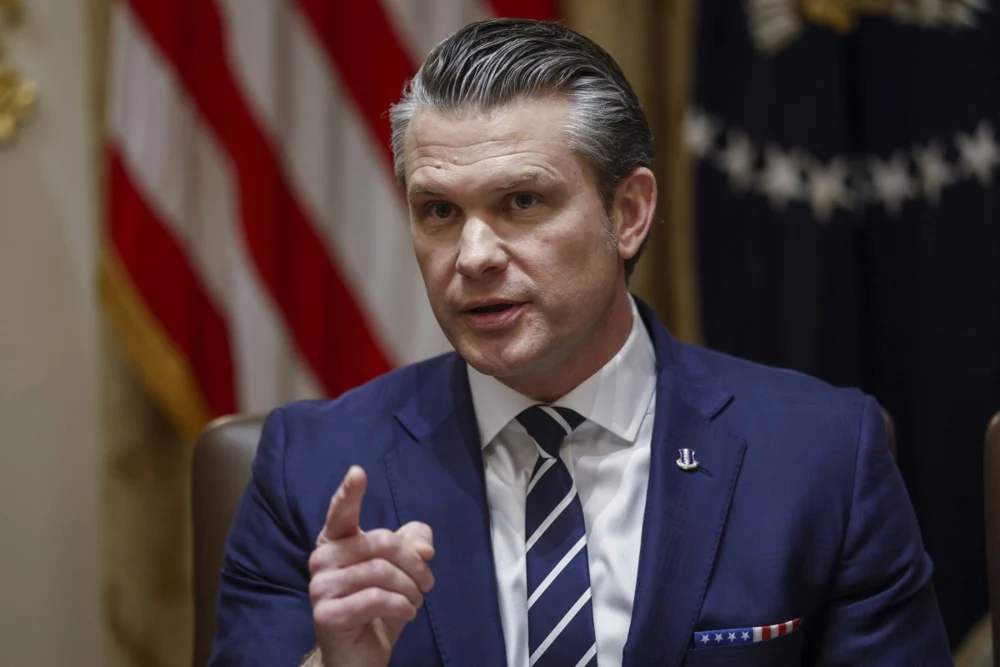 Pete Hegseth, secretarul american de Război/FOTO:Profimedia
