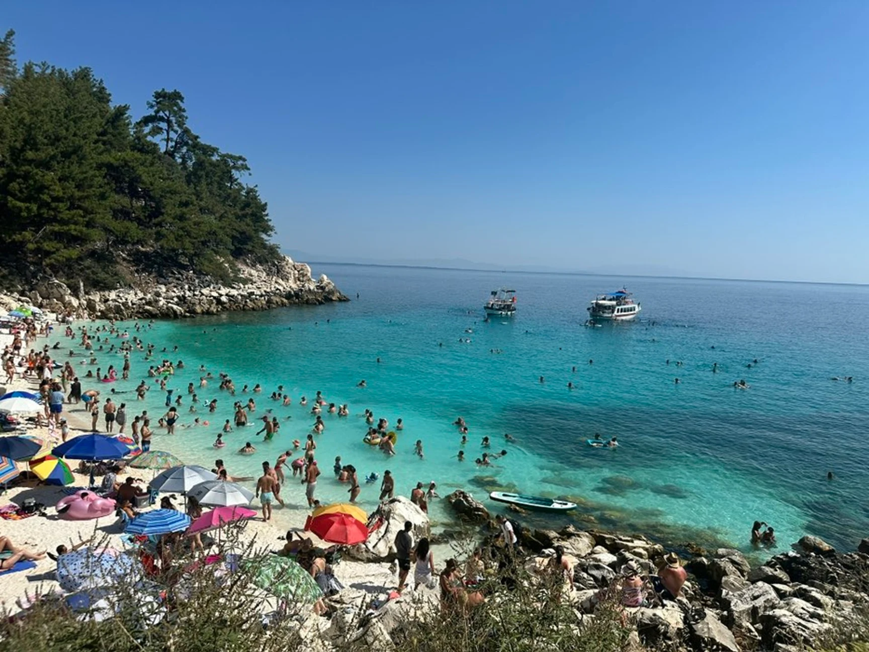 Plajă din insula Thassos